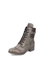 Rieker Womens Green Zipper Boots - Image 4 of 10