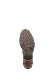 Rieker Womens Green Zipper Boots - Image 7 of 10