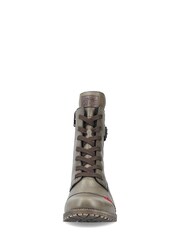 Rieker Womens Green Zipper Boots - Image 8 of 10