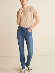 Mid Blue Denim Skinny Jeans - Image 1 of 5