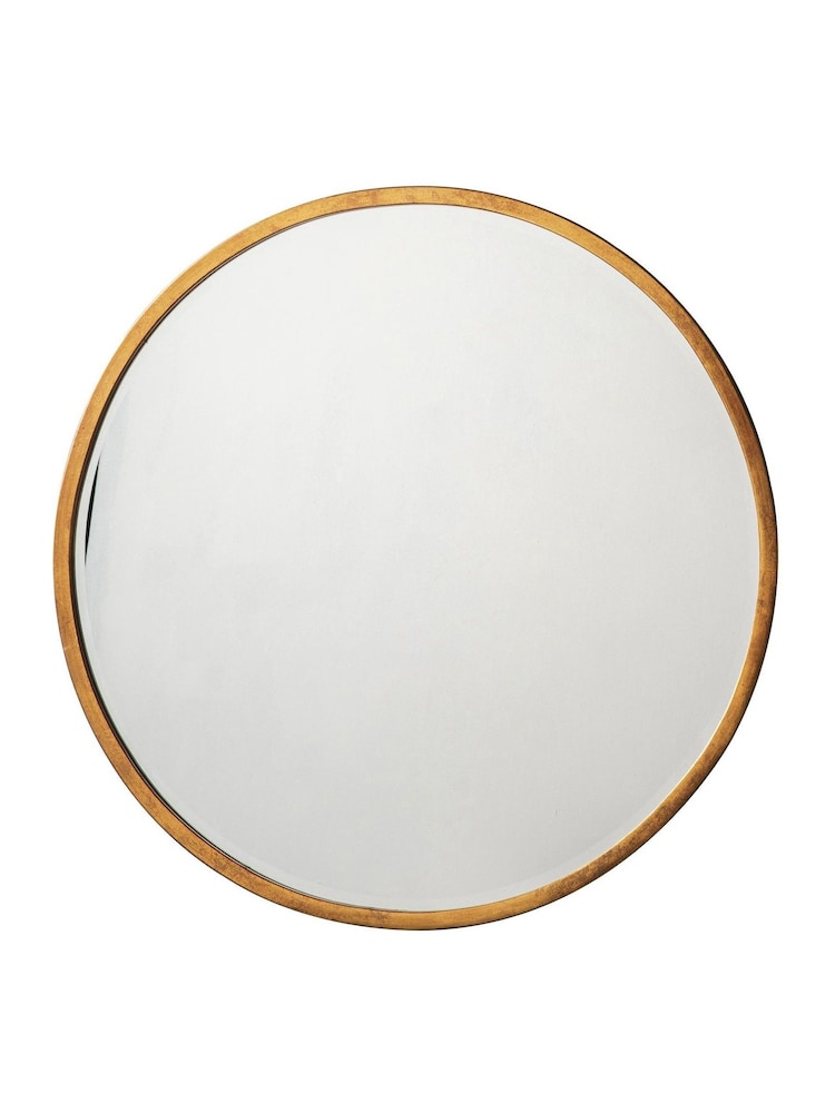 Gallery Home Gold Ashford Antique Large Round Mirror - Image 2 of 2