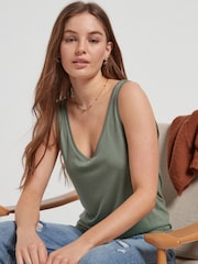 Green Khaki Slouch Vest - Image 1 of 6