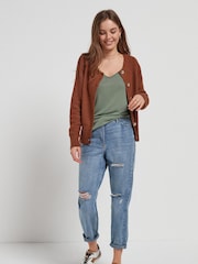 Green Khaki Slouch Vest - Image 3 of 6