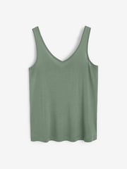 Green Khaki Slouch Vest - Image 6 of 6