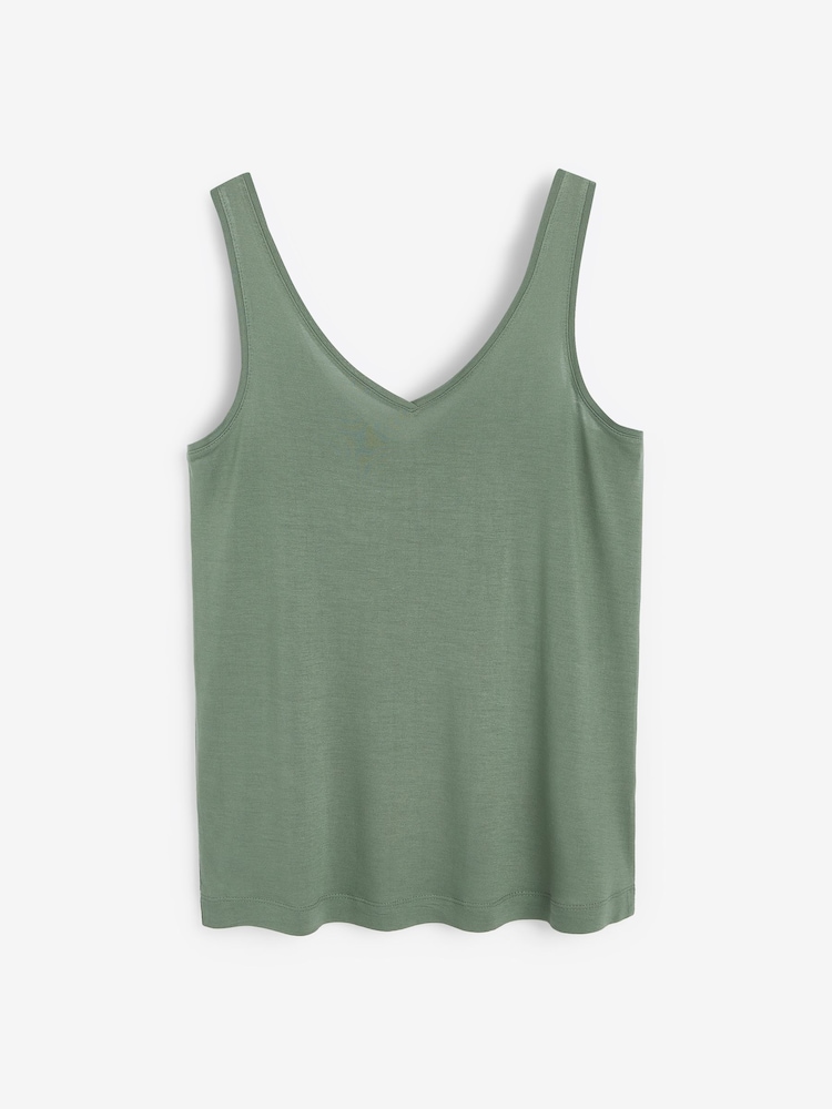 Green Khaki Slouch Vest - Image 6 of 6