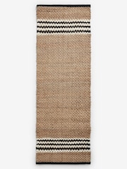 Natural Monty Stripe Jute Runner - Image 2 of 3