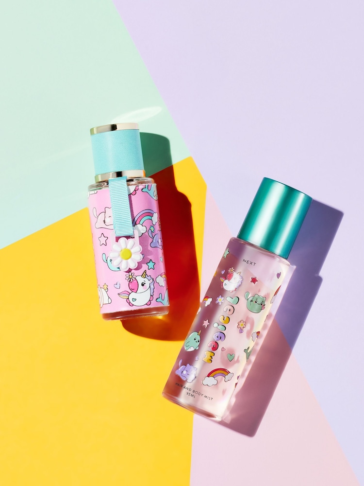 Kids Magical Kawaii 50ml Light Perfume and 95ml Body Mist Gift Set - Image 1 of 6