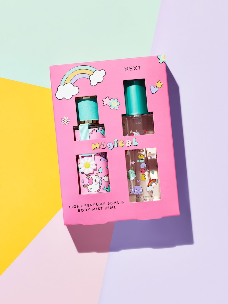 Kids Magical Kawaii 50ml Light Perfume and 95ml Body Mist Gift Set - Image 2 of 6