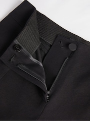Ted Baker Black Ozete Split Front Detail Trousers - Image 4 of 4