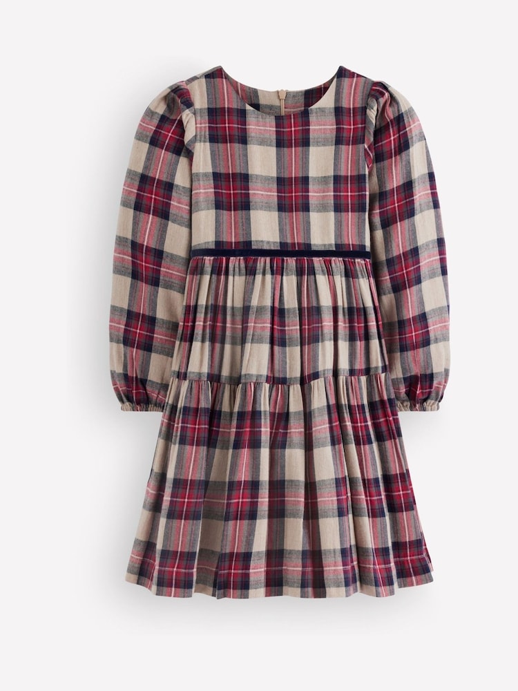 Boden Red Posie Twirly Woven Dress - Image 1 of 3 Boden Red Posie Twirly Woven Dress - Image 1 of 3