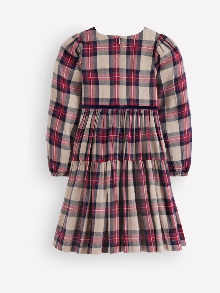 Boden Red Posie Twirly Woven Dress - Image 2 of 3 Boden Red Posie Twirly Woven Dress - Image 2 of 3