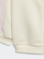 adidas Cream Sportswear Essentials Full-Zip Tracksuit - Image 3 of 3