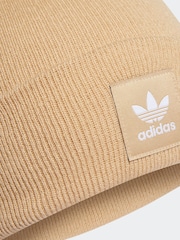 adidas Originals Brown Adicolour Cuff Beanie - Image 4 of 4