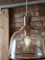 Copper Gloucester 3 Light Pendant Ceiling Light - Image 3 of 6