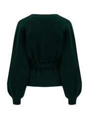 Pour Moi Green Elle Knit Ballet Jumper - Image 4 of 4