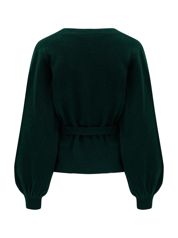 Pour Moi Green Elle Knit Ballet Jumper - Image 4 of 4