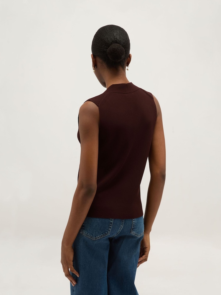 Hobbs Fran Knitted Vest - 5суретінің 2 суреті