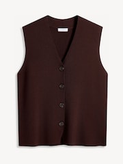Hobbs Fran Knitted Vest - 5суретінің 5 суреті