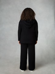 Live Unlimited Black Curve Longline Hoodie - Image 2 of 3