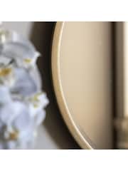 Gallery Home Gold Ashford Antique Round Mirror - Image 6 of 9