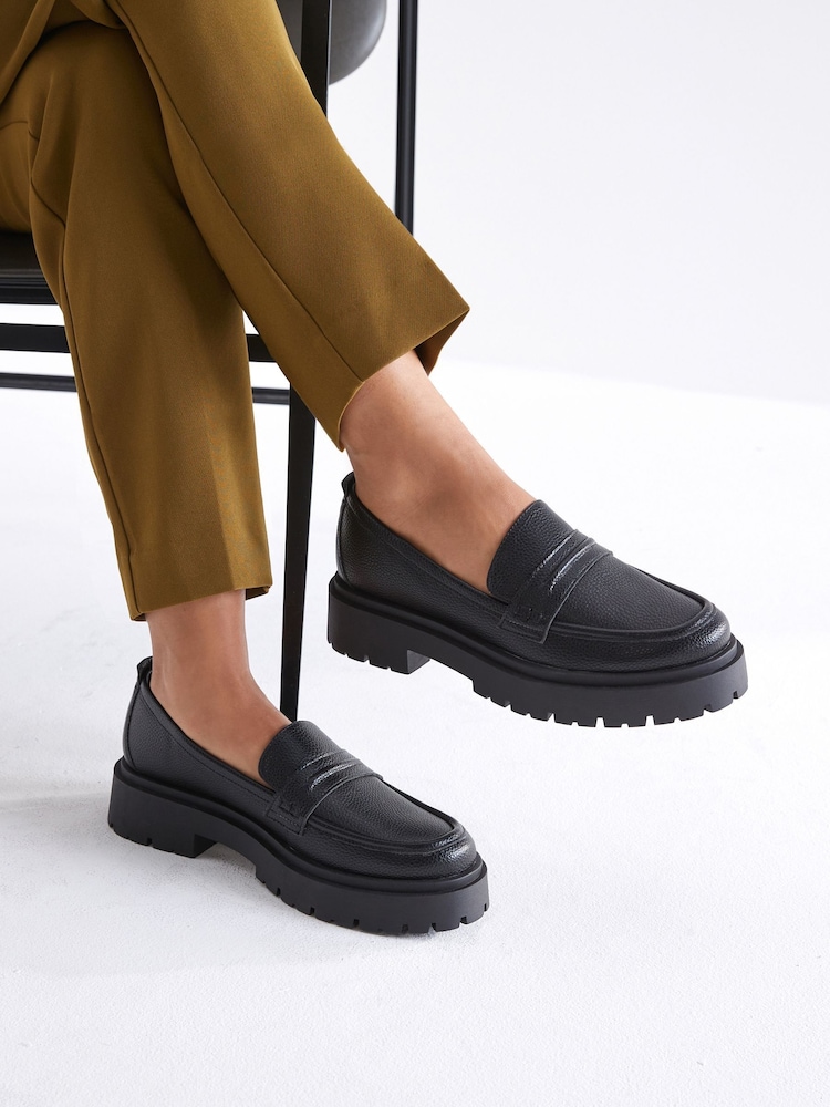 črna - Mokasini Forever Comfort® Standard/širok kroj Chunky - Slika 1 iz 10