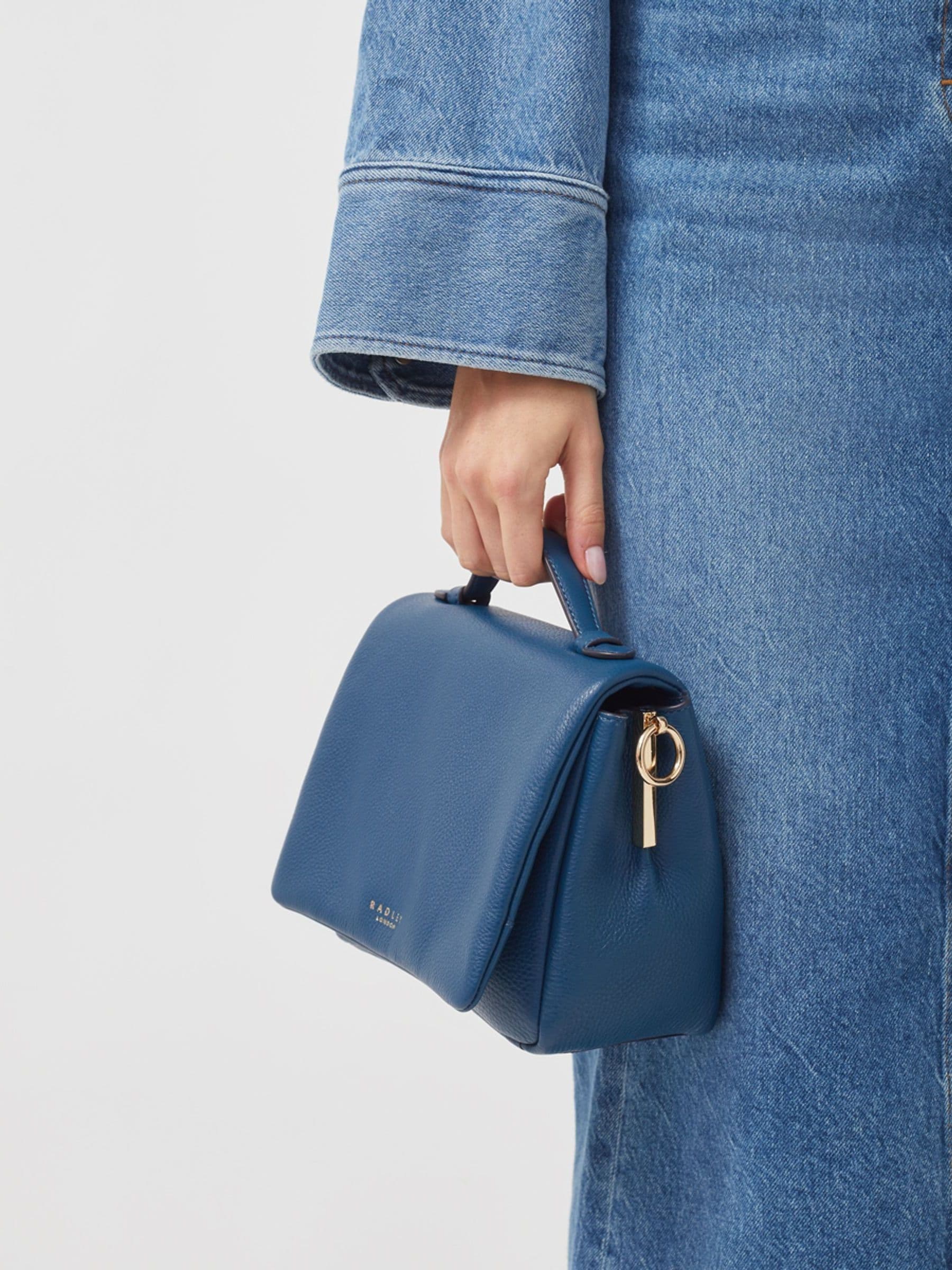 Radley blue handbag deals
