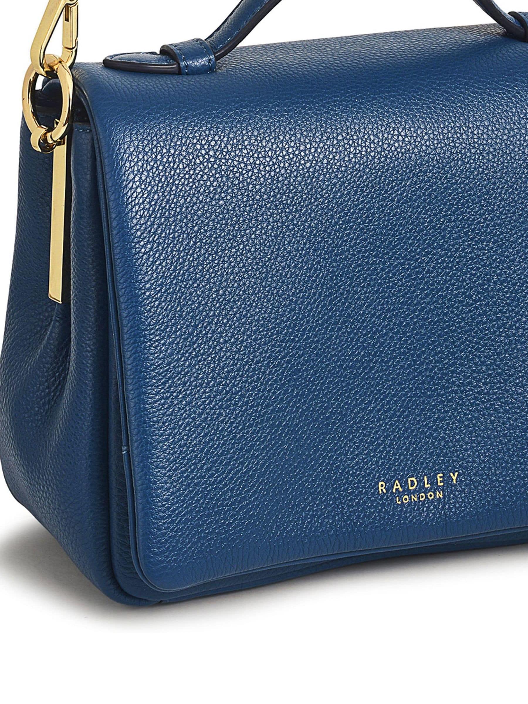 Radley blue handbag hot sale