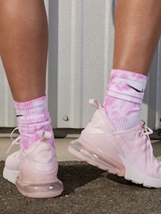 Nike Pale Pink Air Max 270 Trainers - Image 1 of 10