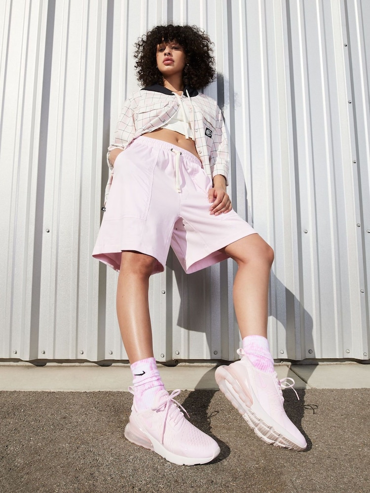 Nike Pale Pink Air Max 270 Trainers - Image 2 of 10