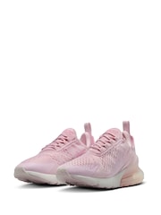 Nike Pale Pink Air Max 270 Trainers - Image 3 of 10