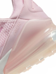 Nike Pale Pink Air Max 270 Trainers - Image 7 of 10