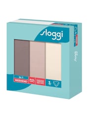Sloggi 24/7 Weekend Tai Knickers Three Pack - Image 1 of 7