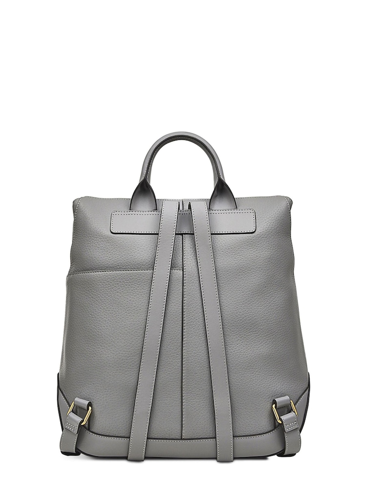Radley London Medium Grey Milligan Street Zip Around Backpack - Image 2 of 4