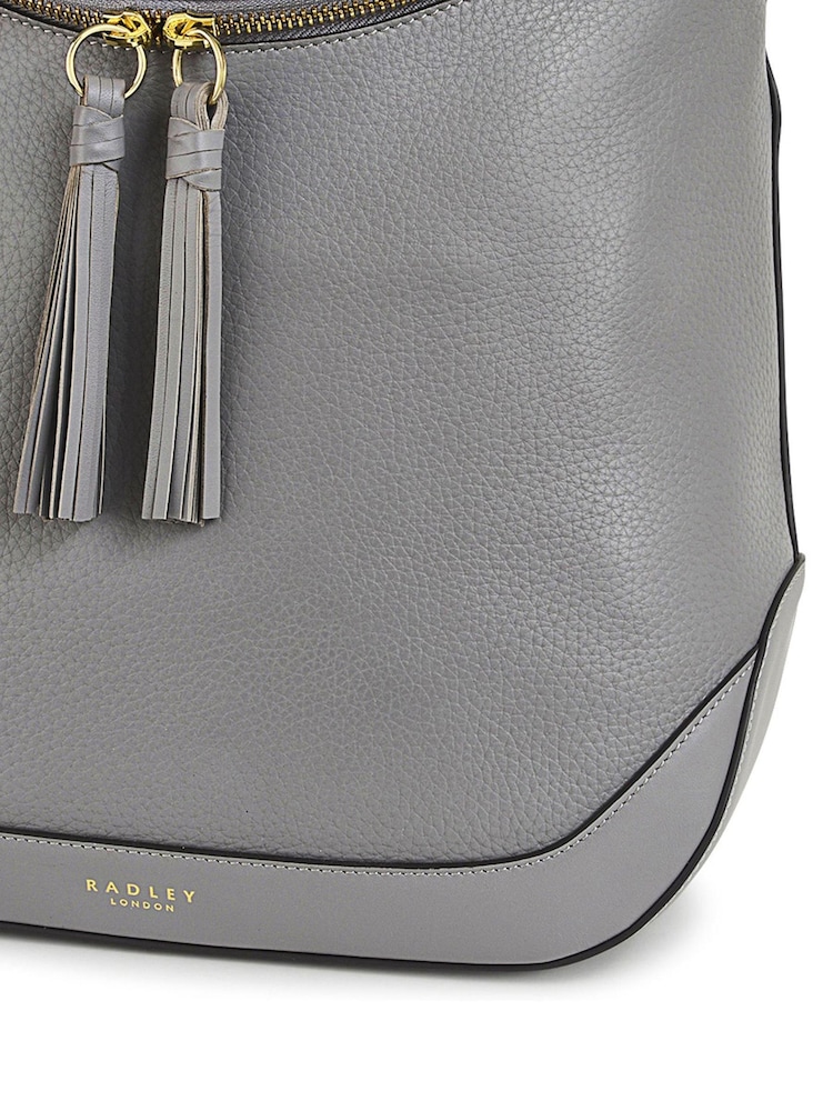 Radley London Medium Grey Milligan Street Zip Around Backpack - Image 4 of 4