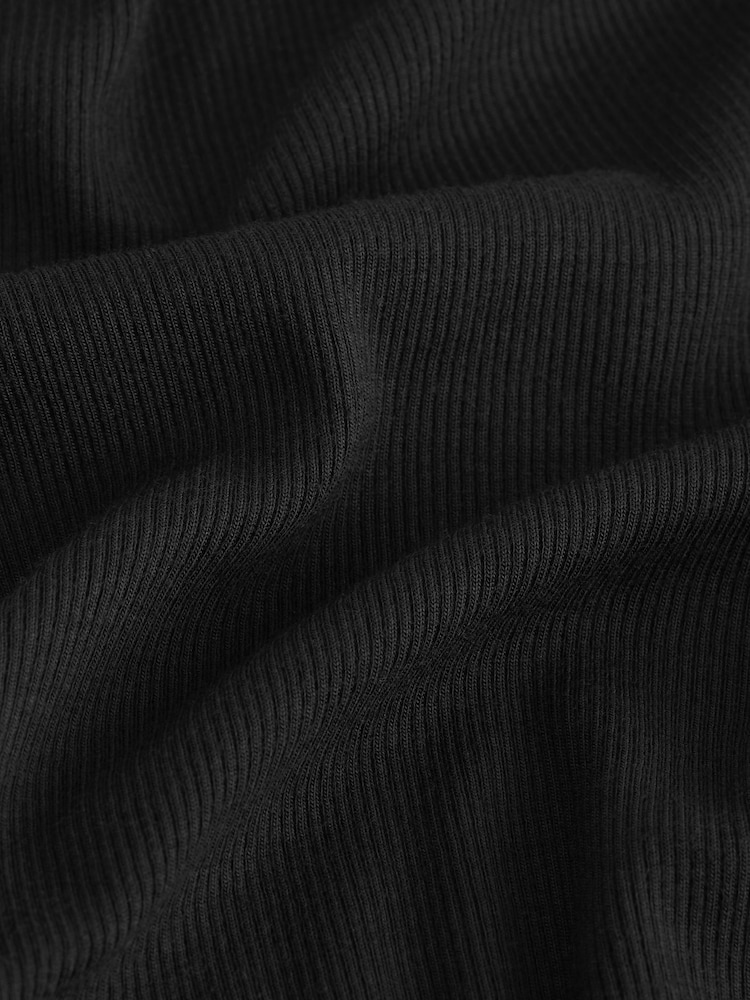 Black Thermogen Base Layer Lightweight Thermal Long Sleeve Bodysuit - Image 8 of 8
