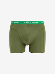 Bjorn Borg Black Cotton Stretch Boxer 5 Pack - Image 4 of 6