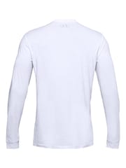 Under Armour White Left Chest Long Sleeve T-Shirt - Image 6 of 7
