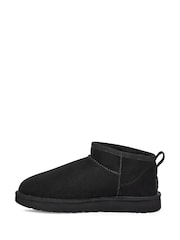 UGG Black Ultra Mini Classic Boots - Image 2 of 6