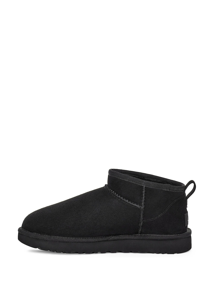 UGG Black Ultra Mini Classic Boots - Image 2 of 6