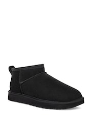 UGG Black Ultra Mini Classic Boots - Image 3 of 6