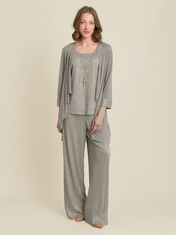 Gina Bacconi Crinkle 3 Piece Set - Image 1 of 6 Gina Bacconi Crinkle 3 Piece Set - Image 1 of 6