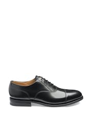 Loake Black 300BRG Oxford Toe Cap Shoes - Image 1 of 5