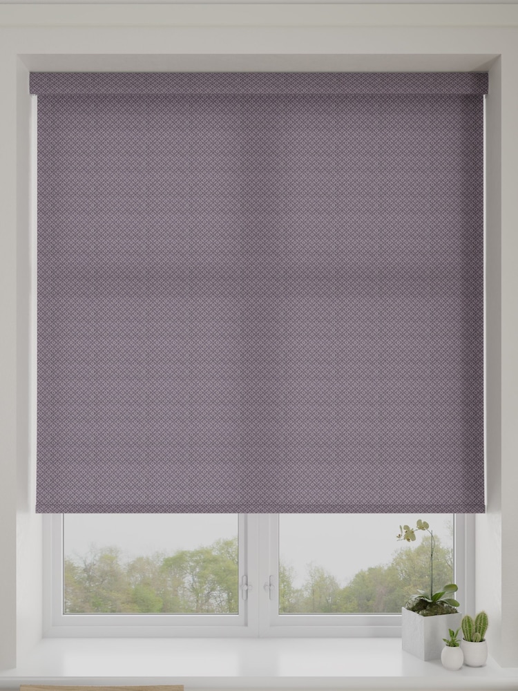 Purple Mae Made To Measure Roller Blind - Image 1 of 5