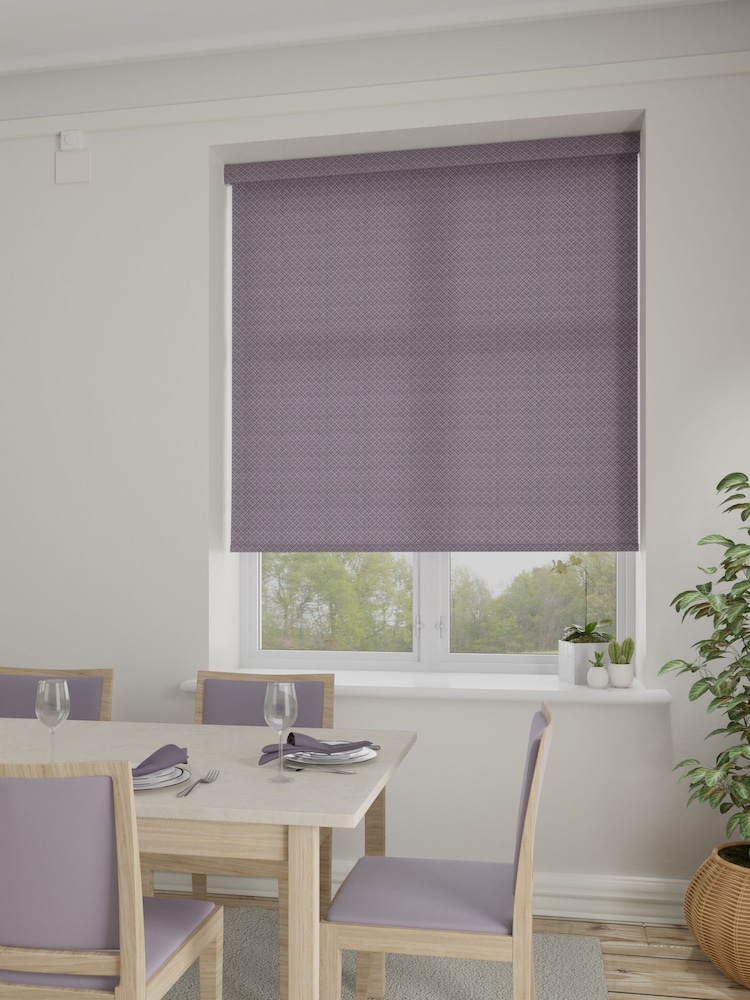 Purple Mae Made To Measure Roller Blind - Image 2 of 5