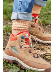 Tan Brown Regular/Wide Fit Next Active Sports Forever Comfort® Shower Resistant Walking Boots - Image 1 of 11
