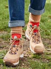 Tan Brown Regular/Wide Fit Next Active Sports Forever Comfort® Shower Resistant Walking Boots - Image 2 of 11