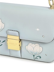 Radley London Medium Green Hanley Close Spring Rose Flapover Shoulder Bag - Image 1 of 1