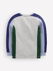 Grå - Boden Colourblock Mid-Weight T-Shirt - Bilde 2 av 3
