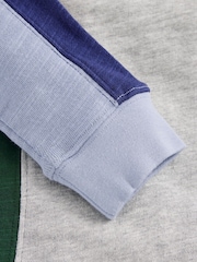 Grå - Boden Colourblock Mid-Weight T-Shirt - Bilde 3 av 3