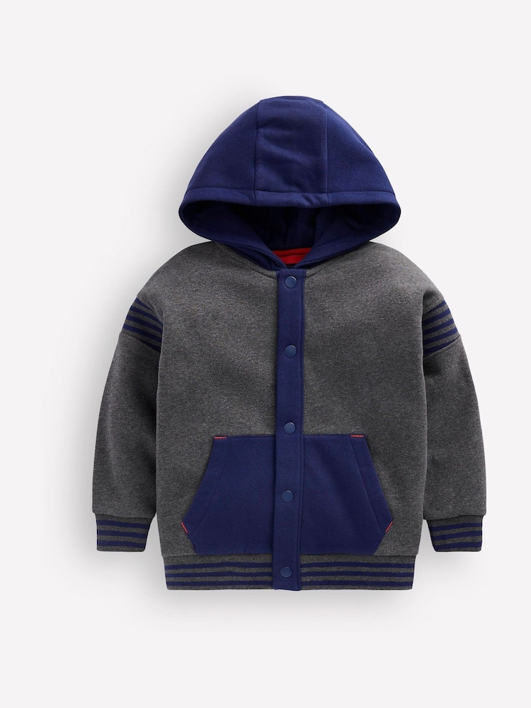Grå - Boden Varsity Hoodie - Bilde 1 av 3 Grå - Boden Varsity Hoodie - Bilde 1 av 3